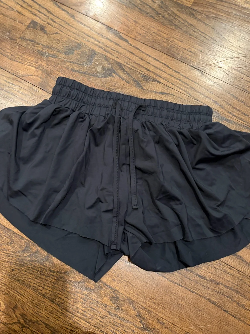 Suzette Collection bundle of 2 pair of butterfly shorts pink & black med (8-10)